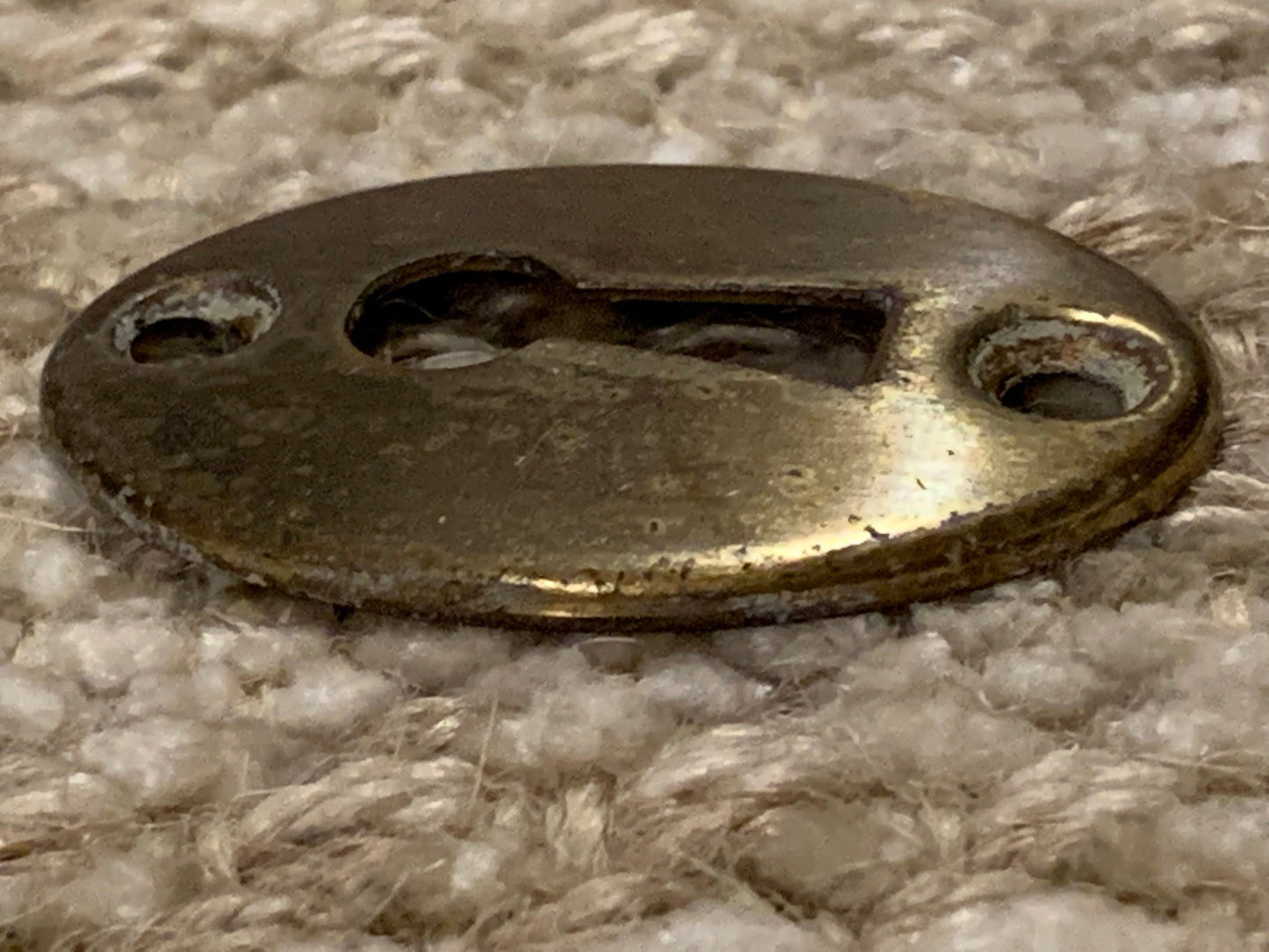 Antique Brass Key Hole Cover Escutcheon